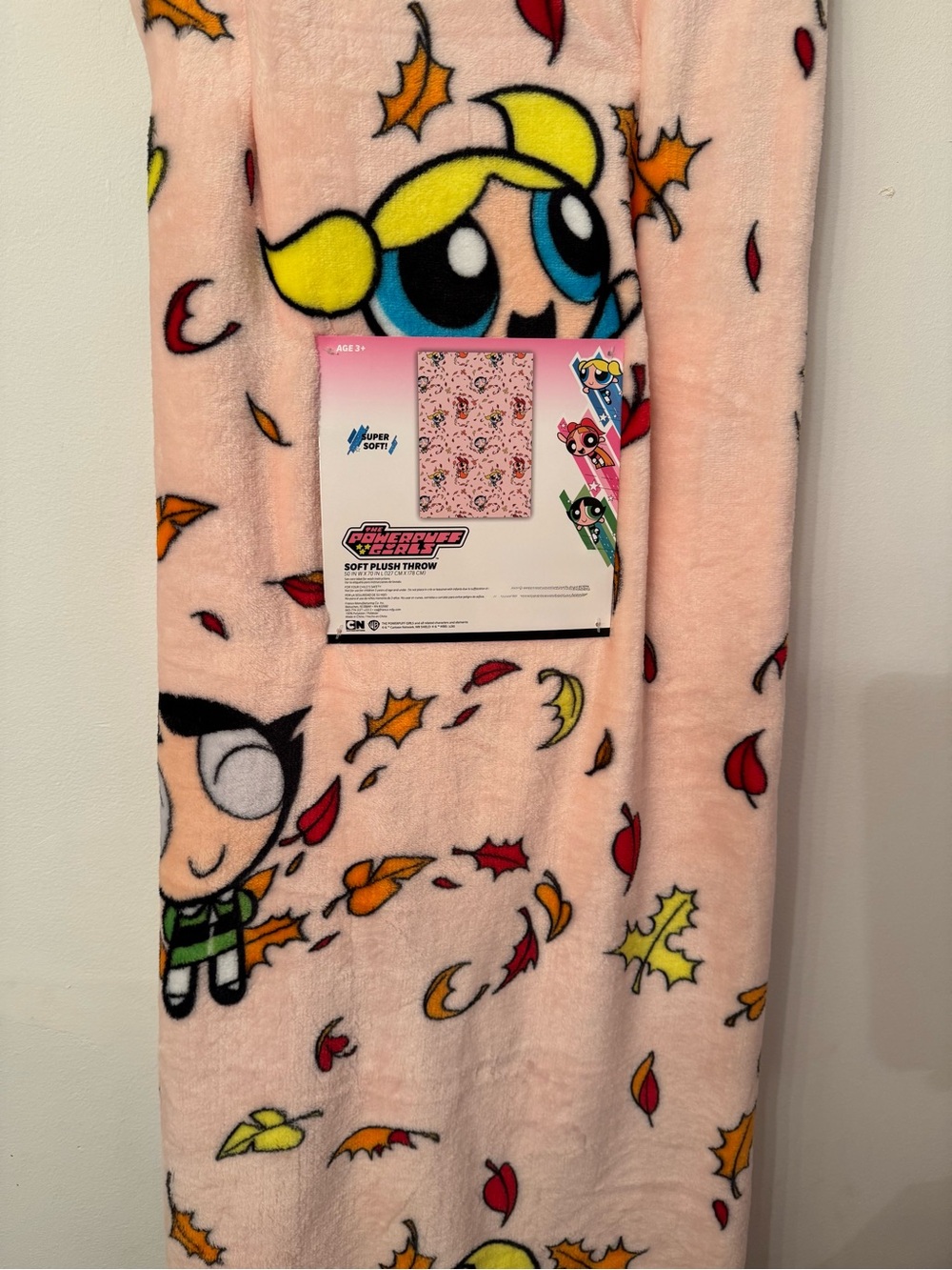 The Powerpuff Girls Fall Throw Blanket